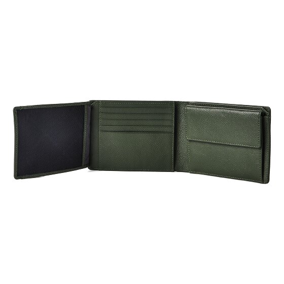 Braun Büffel Robin Portafoglio Protezione RFID Vera Pelle 12.5 cm
