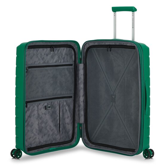 Roncato B-Flying 4 ruote Set di valigie 2 pezzi con piega di espansione
