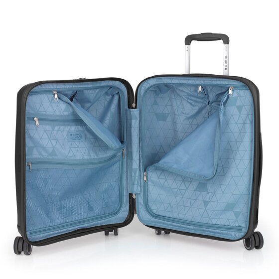 Gabol Queens 4 ruote Set di valigie 4 pezzi con piega di espansione Gabol Queens 4 ruote Set di valigie 4 pezzi con piega di espansione