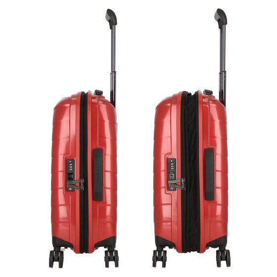Samsonite Attrix 4 ruote Carrello della cabina 55 cm con piega di espansione