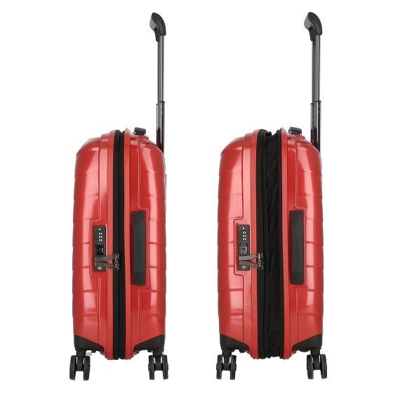 Samsonite Attrix 4 ruote Carrello della cabina 55 cm con piega di espansione