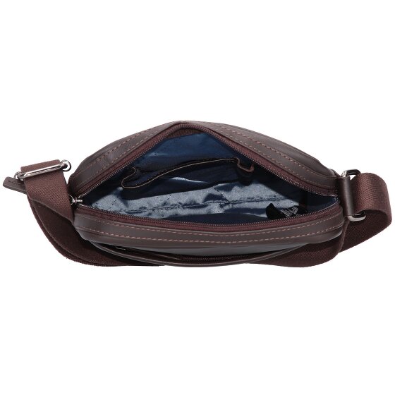 bugatti Corso Borsa a tracolla in pelle 21 cm
