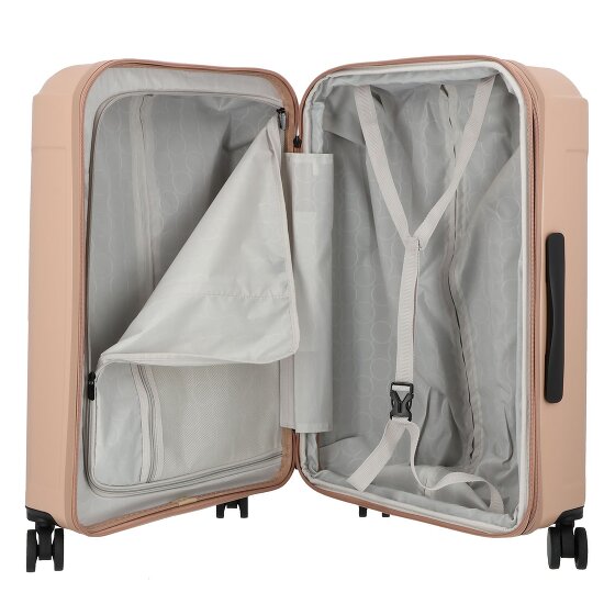 Jump Glossy 4 ruote Carrello 67 cm con piega di espansione