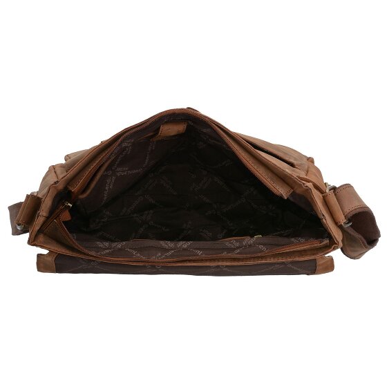 Greenland Nature Montenegro Borsa a tracolla in pelle 39 cm