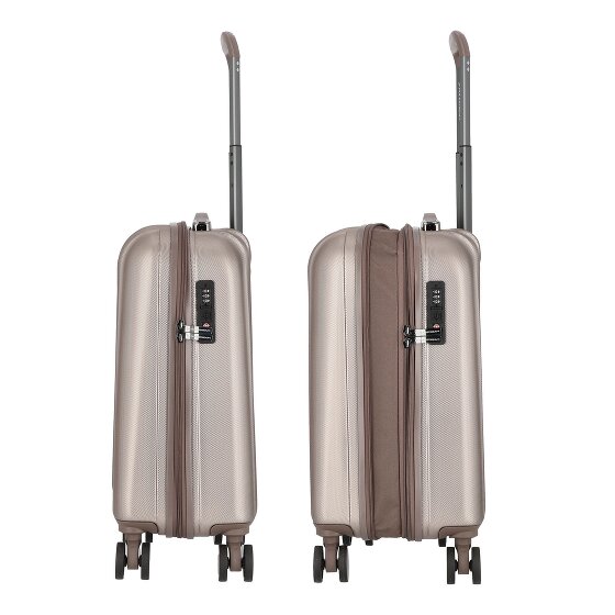 Polestream Moonrock 4 ruote Carrello della cabina S 55 cm con piega di espansione