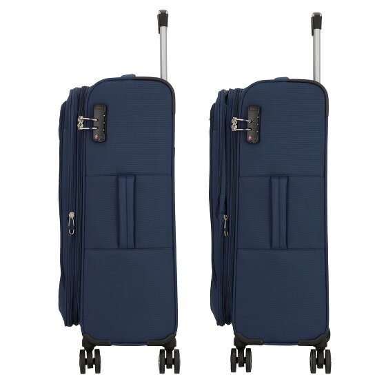 Cocoono Monterrey 4 ruote Carrello 68 cm con piega di espansione