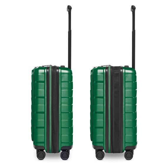 Bergpfeil Travel 4 ruote Trolley cabina 55 cm Vano porta PC espandibile