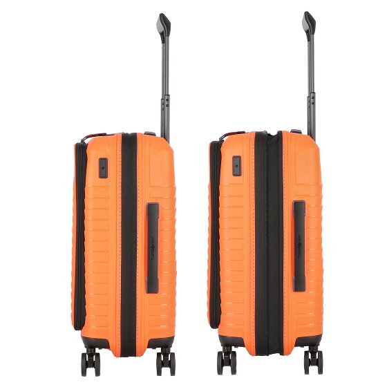 Samsonite Intuo 4 ruote Carrello della cabina 55 cm Scomparto per laptop con piega di espansione