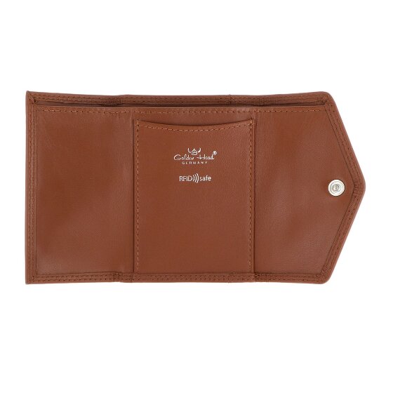 Golden Head Polo Portafoglio Protezione RFID Pelle 10 cm