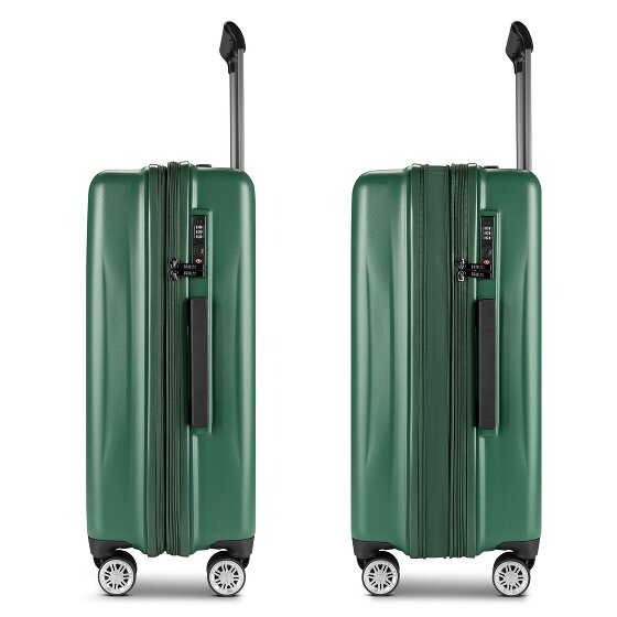 Bric's Cervia 2.0 4 ruote Carrello M 69 cm con piega di espansione