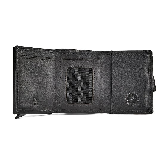 Greenburry Vintage Portafoglio Protezione RFID Vera Pelle 10 cm