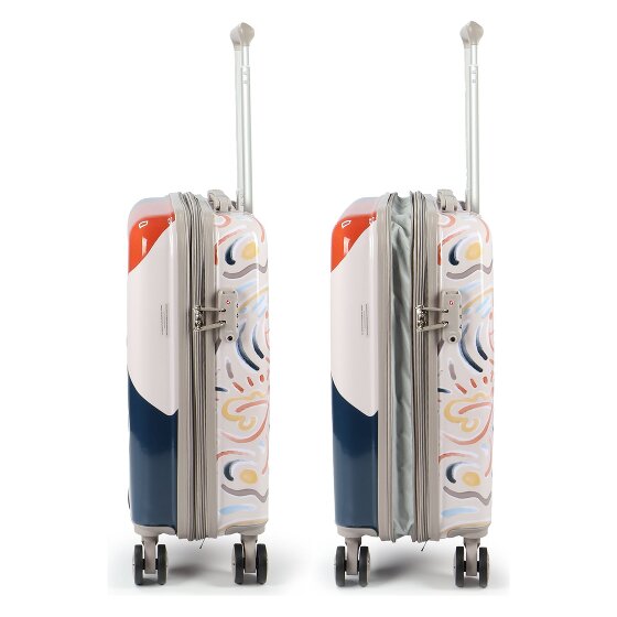 Anekke Eikon 4 ruote Trolley cabina 55 cm espandibile