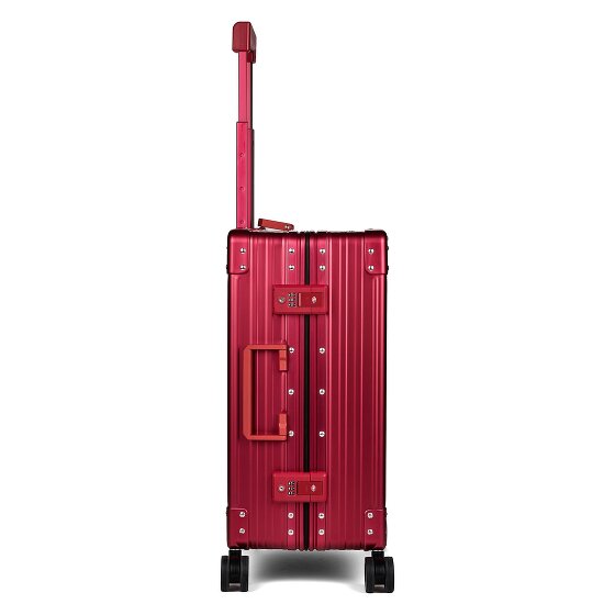 Aleon Trolley cabina Traveler Domestic a 4 ruote in Alluminio, 55 cm