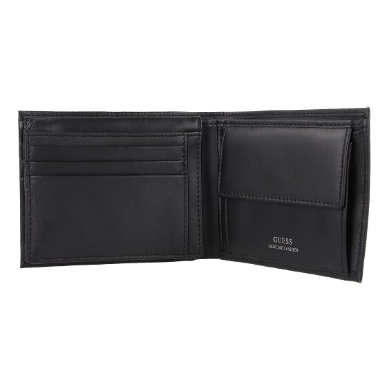 Guess Madrid Portafoglio Protezione RFID Pelle 12 cm