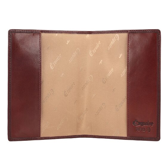 Esquire Toscana Custodia per passaporto Pelle 9.5 cm