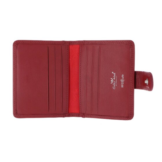 Golden Head Polo Custodia per carta di credito Protezione RFID Vera Pelle 8 cm