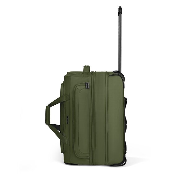 Redolz Duffle Essentials Borsa da viaggio a 2 ruote 55 cm M con patta di espansione