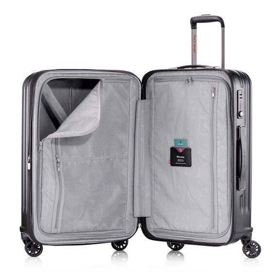 Pack Easy Genius 4 ruote Carrello M 66 cm con piega di espansione