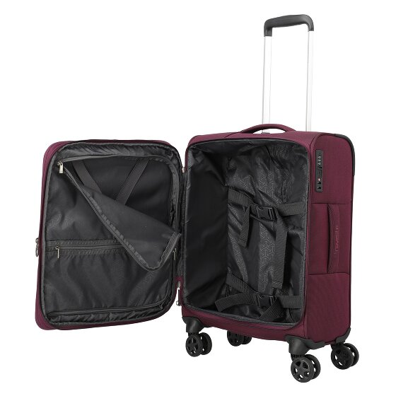 Travelite Cubis 4 ruote Trolley cabina S 55 cm espandibile