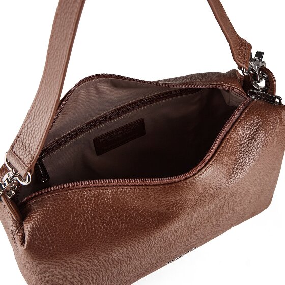 Mandarina Duck Mellow Leather Borsa a spalla Vera Pelle 30 cm