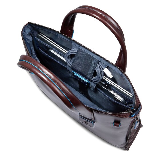 Piquadro Blue Square Borsa shopper Pelle 38 cm Scomparto per laptop con piega di espansione