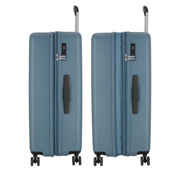 American Tourister Dynabelt 4 ruote Carrello 77 cm con piega di espansione