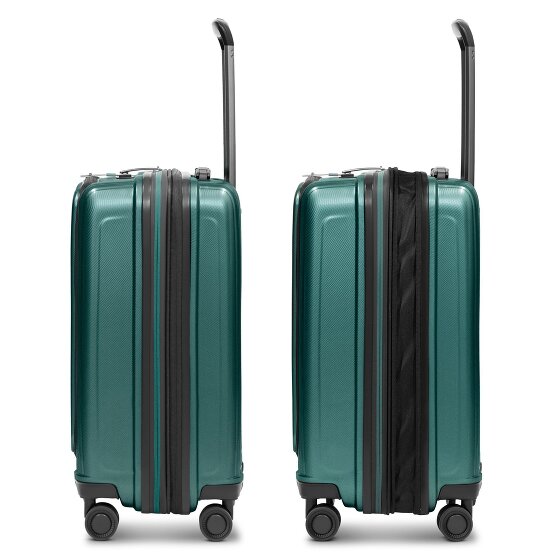 Redolz Essentials 14 4 ruote Carrello della cabina S 55 cm Scomparto per laptop con piega di espansione