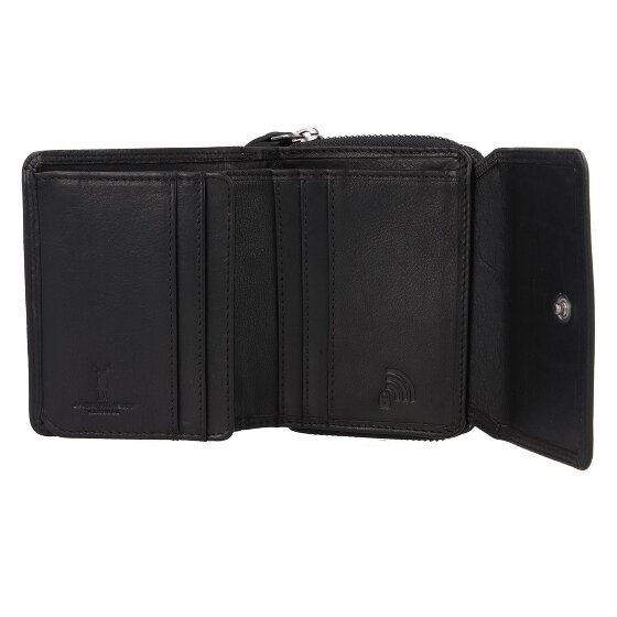 Jack Kinsky Portafoglio Protezione RFID Pelle 11 cm