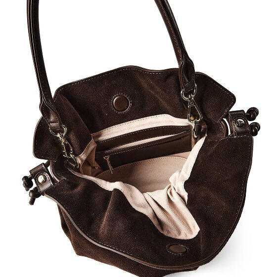 Hey Marly Cool Companion Suede Borsetta Vera Pelle 28 cm