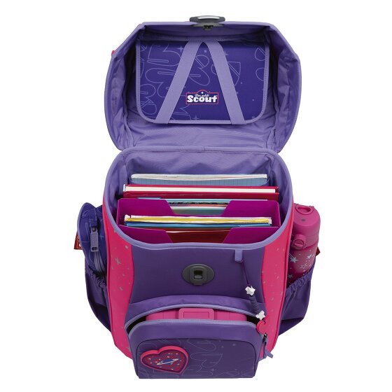 Scout Neo Exklusiv Superflash Extreme Set di borse per la scuola 4 pezzi