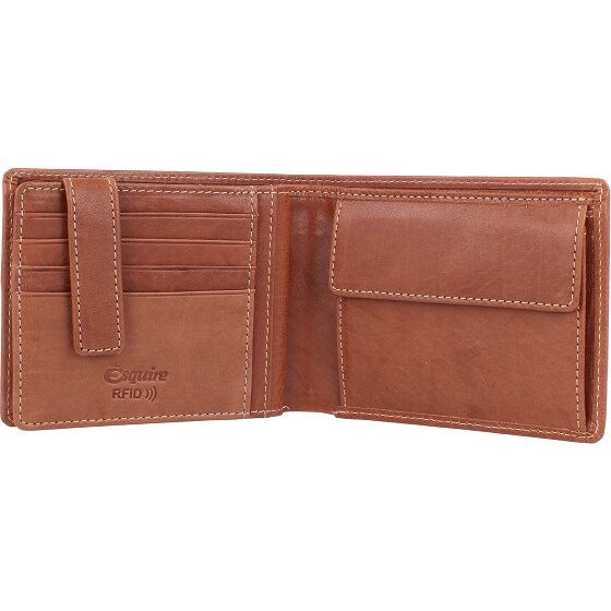 Esquire Denver Portafoglio RFID in pelle 12 cm