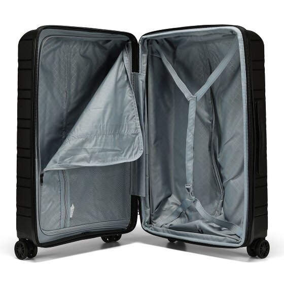 d&n Travel Line 4700 4 ruote Set di valigie 3 pezzi con piega di espansione