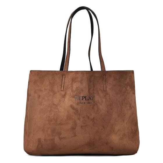 Replay Borsa shopper Vera Pelle 36 cm