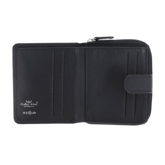 Golden Head Polo Portafoglio Protezione RFID Vera Pelle 10.5 cm