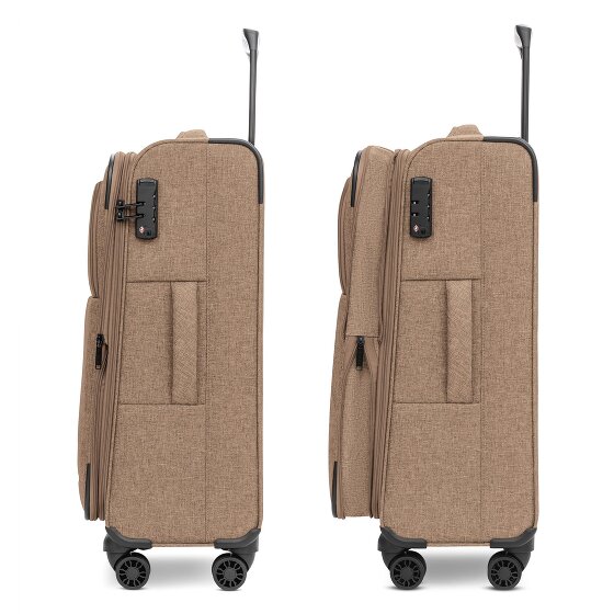 Redolz Essentials 12 MEDIUM Carrello a 4 ruote da 67 cm con piega ad espansione