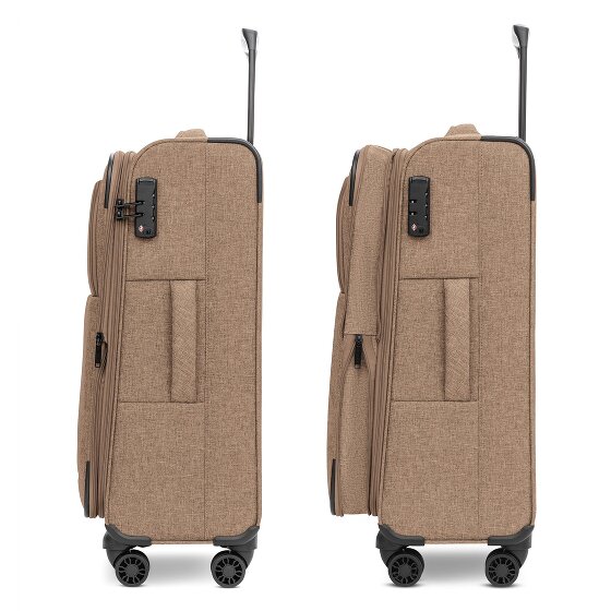 Redolz Essentials 12 MEDIUM Carrello a 4 ruote da 67 cm con piega ad espansione