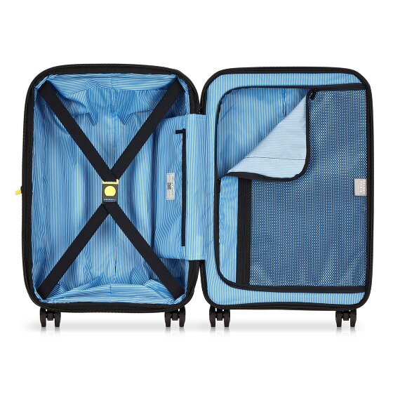 Delsey Paris Lutece Se 4 ruote Carrello della cabina 55 cm con piega di espansione
