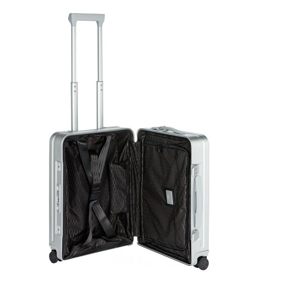 Porsche Design Trolley cabina Roadster a 4 ruote in Alluminio, 55 cm