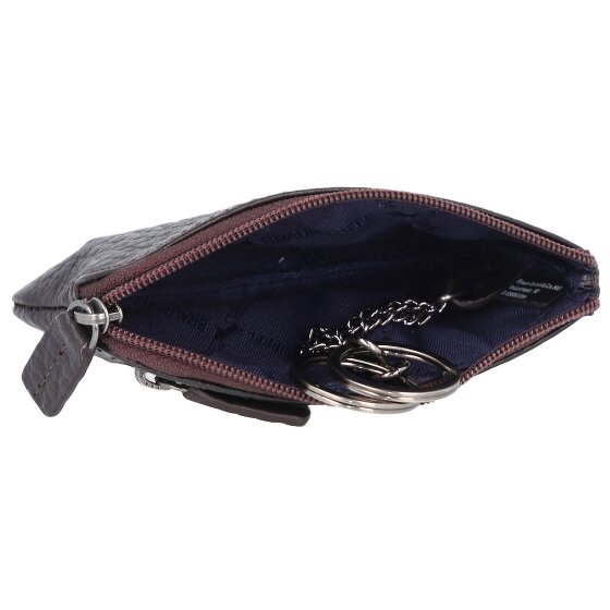 Braun Büffel Yannik Portafoglio chiave Pelle 12 cm