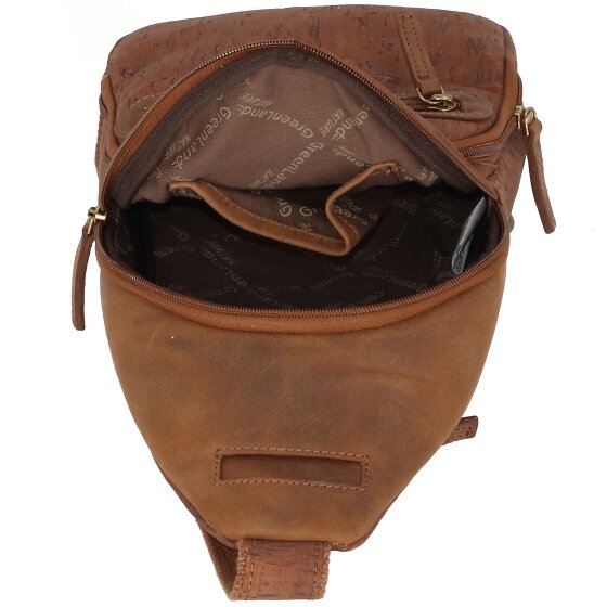 Greenland Nature Borsa a tracolla in pelle Nature 37 cm