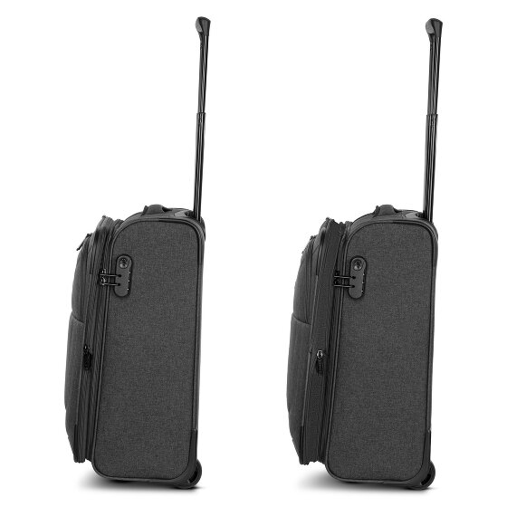 Redolz Essentials 12 2 ruote Carrello della cabina S 55 cm con piega di espansione