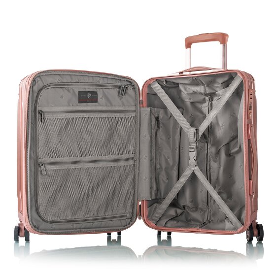 Heys Xtrak 4 ruote Carrello della cabina S 55 cm con piega di espansione