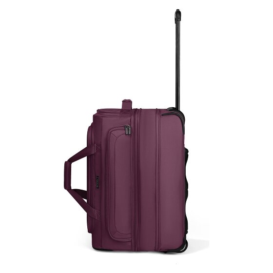 Redolz Duffle Essentials Borsa da viaggio a 2 ruote 55 cm M con patta di espansione