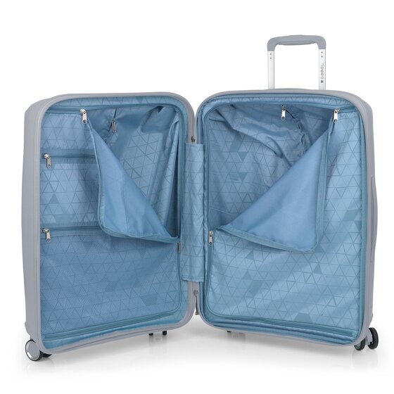 Gabol Queens 4 ruote Carrello M 64.5 cm con piega di espansione