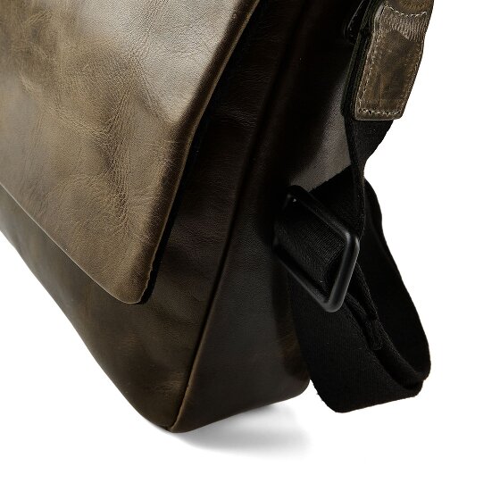 Greenburry Newport Messaggero Vera Pelle 35 cm