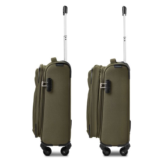 Wenger Beaumont 4 ruote Carrello della cabina S 54 cm con piega di espansione