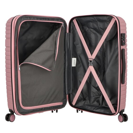 American Tourister Aero Racer 4 ruote Set di valigie 3 pezzi con piega di espansione
