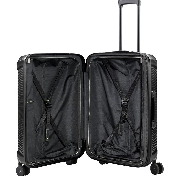 Travelite Millennium 4 ruote Set di valigie 3 pezzi con piega di espansione