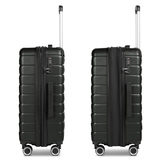 Bench Paris 4 ruote Carrello M 66 cm con piega di espansione