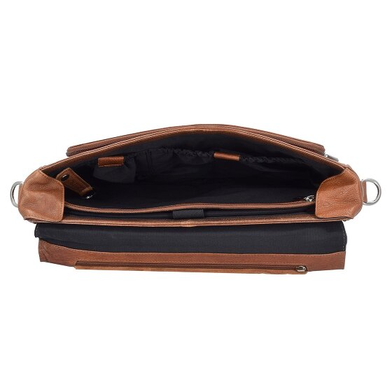Plevier Serie 400 Cartella in pelle 40 cm Scomparto per laptop